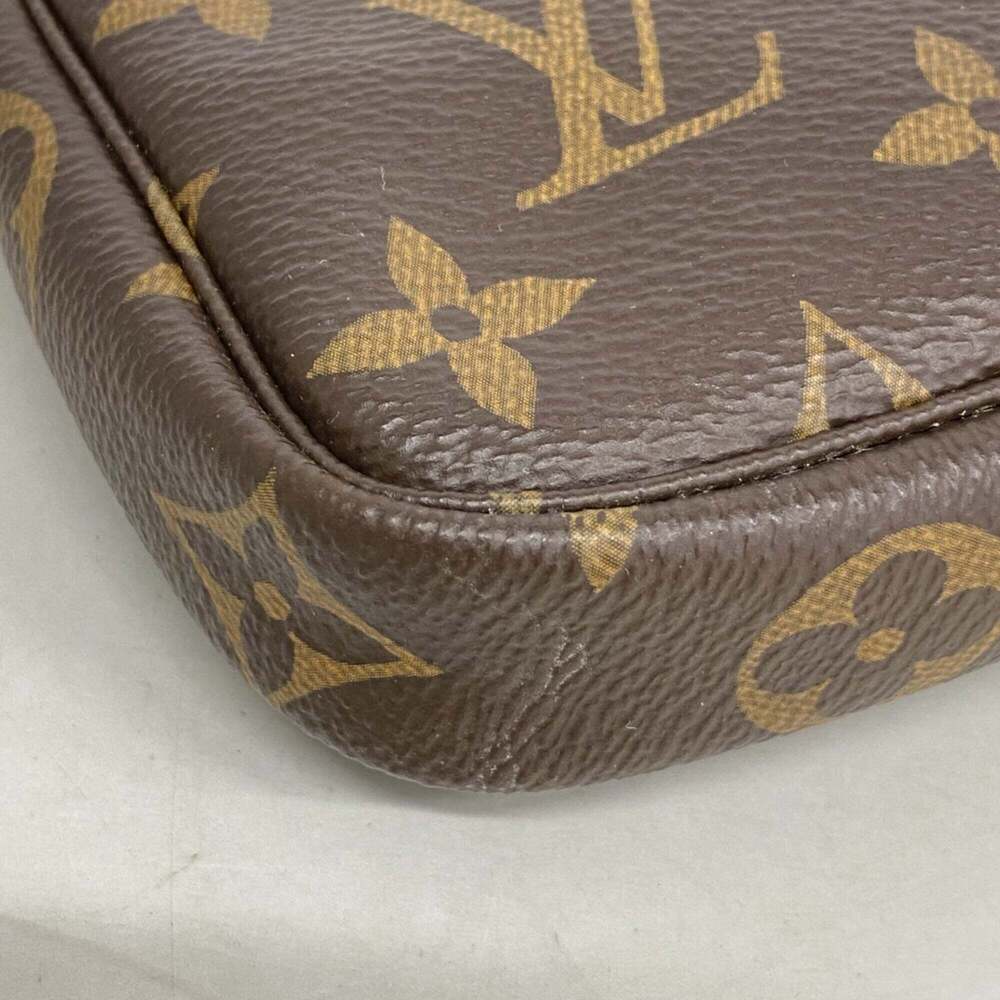 LOUIS VUITTON Brown Monogram Pochette Pouch - Picture 7 of 9